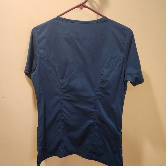 CHEROKEE Women's green scrub top size XS - Picture 2 of 10